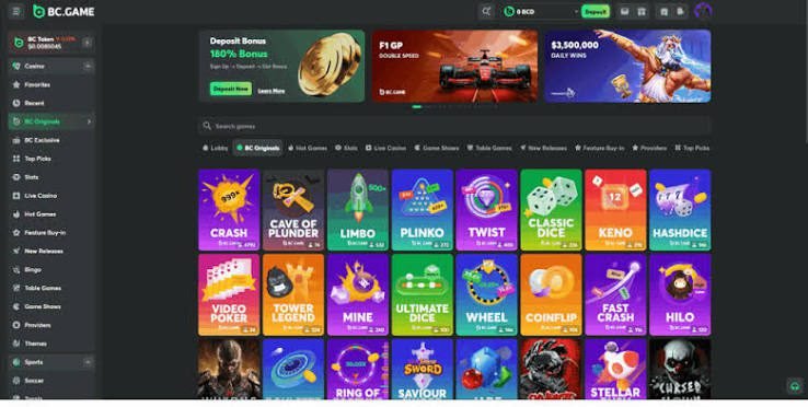 Discover Exciting Gaming at bcgame.vc Online Casino